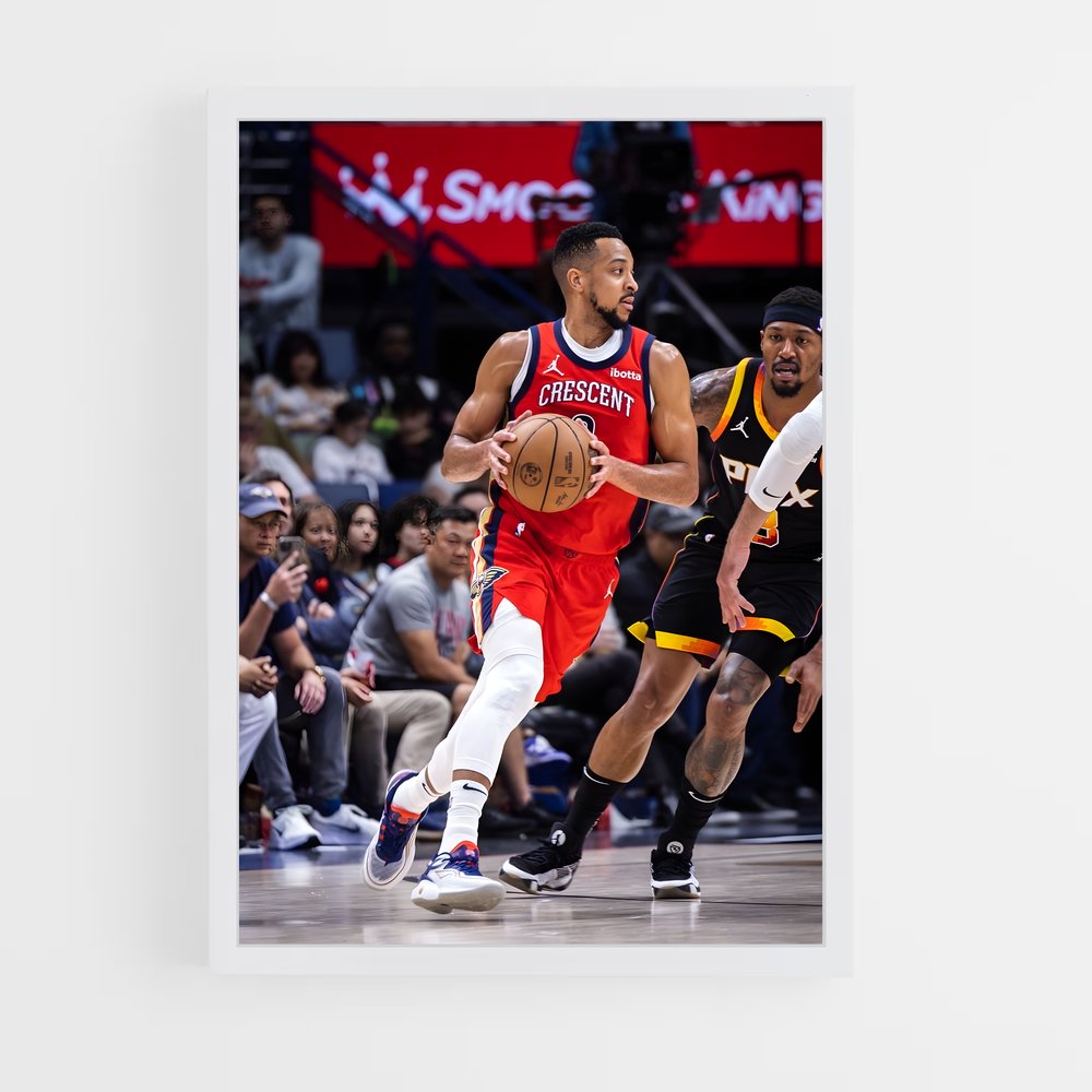 Poster Dunk Spectaculaire – affiche Basketball (vue 3)